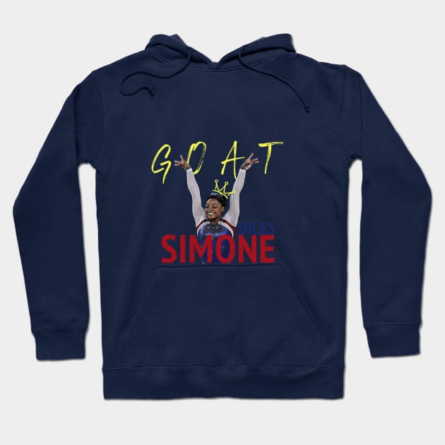 Simone Biles Goat Hoodie by GymFan